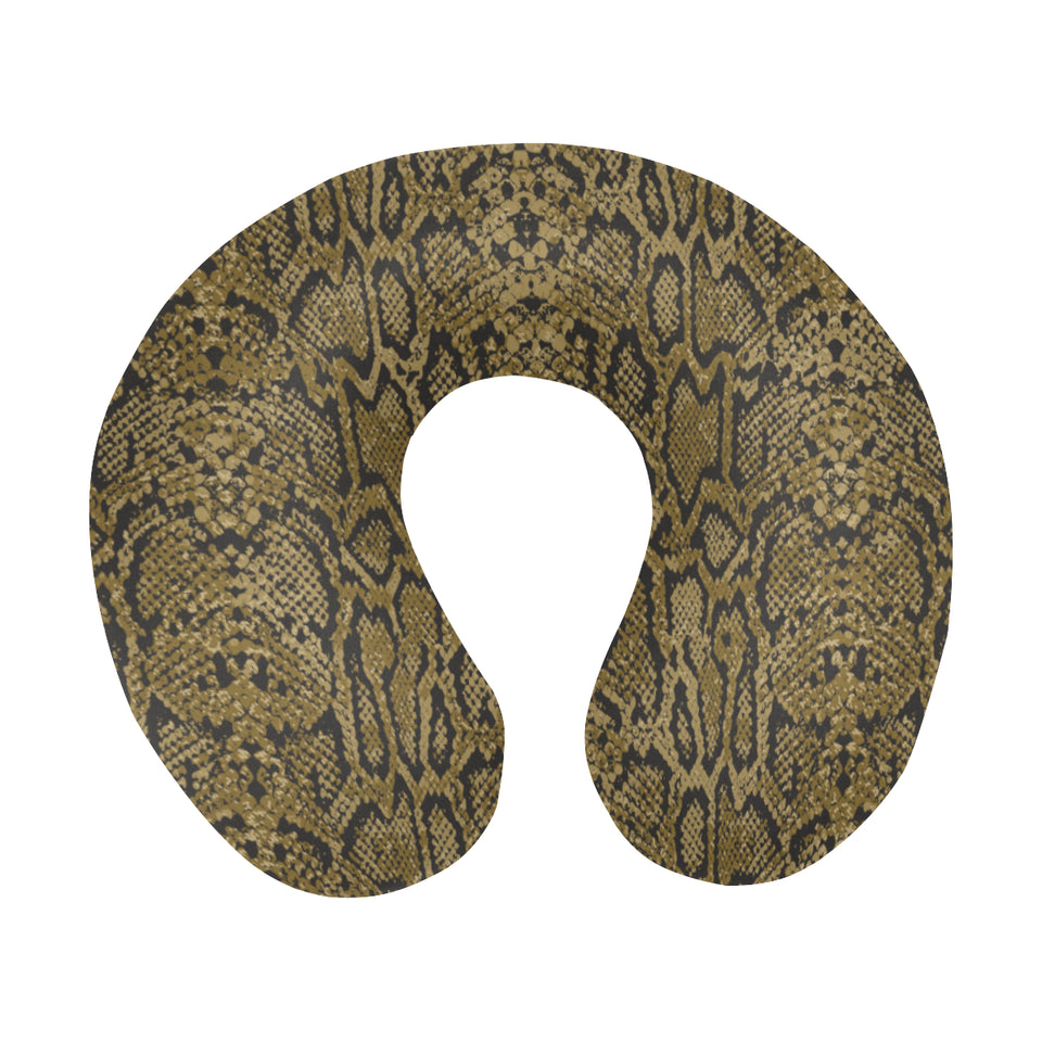 Snake skin pattern U-Shaped Travel Neck Pillow