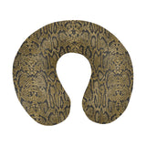 Snake skin pattern U-Shaped Travel Neck Pillow