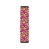 Popcorn Pattern Print Design 02 Car Seat Belt Cover