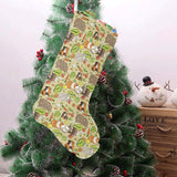 Guinea Pig Pattern Print Design 04 Christmas Stocking