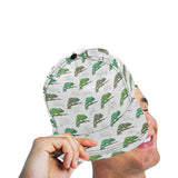 Chameleon lizard pattern All Over Print Snapback Cap