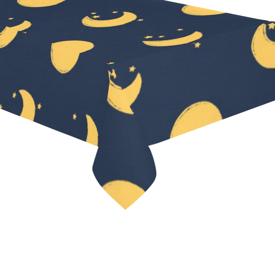 Moon star pattern Tablecloth