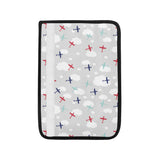 Airplane cloud grey background Car Seat Belt Cover
