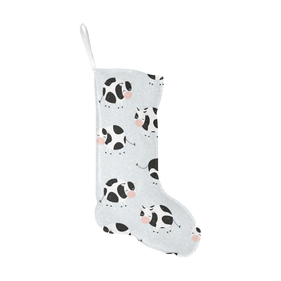 Cute cows pattern Christmas Stocking