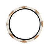 Pancake Pattern Print Design 01 Car Steering Wheel Cover