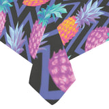 Pineapples pattern zigzag background Tablecloth