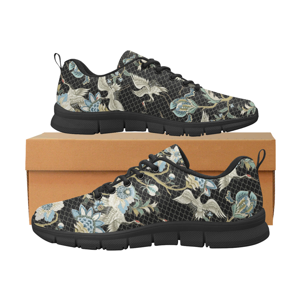 Japanese crane ornament elements Women's Sneaker Shoes