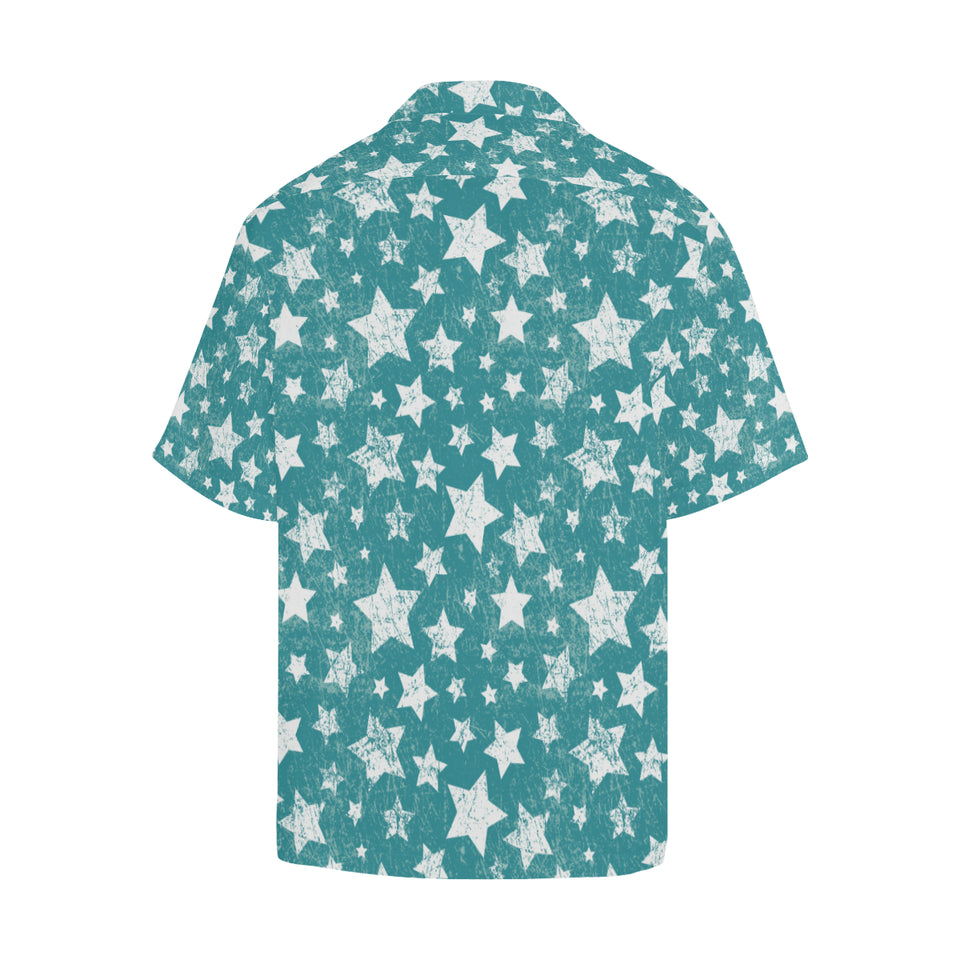 Vintage star pattern Men's All Over Print Hawaiian Shirt
