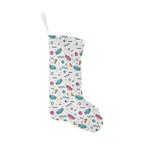 Candy design pattern Christmas Stocking