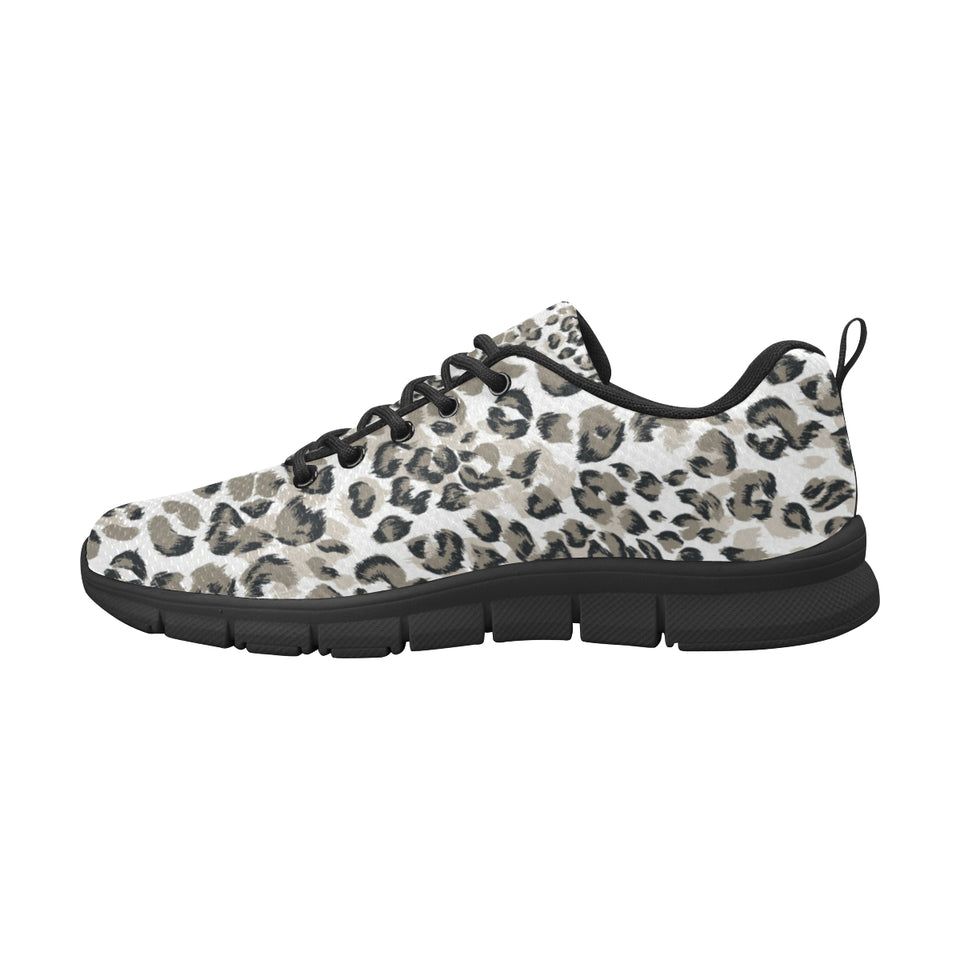 Leopard skin print pattern Women's Sneaker Shoes