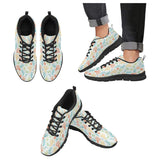 Coral Reef Pattern Print Design 02 Men's Breathable Sneakers ( Model 055)