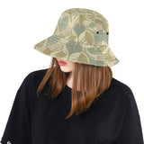 Ginkgo leaves design pattern Unisex Bucket Hat