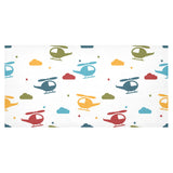 Colorful helicopter pattern Tablecloth