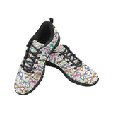 Sun Glasses Pattern Print Design 01 Women's Sneaker Shoes