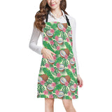 Coconut Pattern Print Design 01 All Over Print Adjustable Apron