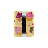 cake cupcake heart cherry pattern Morphing Mug Heat Changing Mug