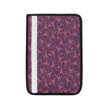 Eiffel Tower Heart Pattern Print Design 04 Car Seat Belt Cover
