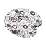Classic vintage clock pattern U-Shaped Travel Neck Pillow
