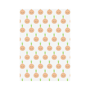 cute onions smiling faces House Flag Garden Flag