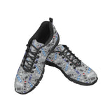 Skate Board Pattern Print Design 03 Women's Sneaker Shoes