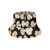 Champignon mushroom pattern Unisex Bucket Hat