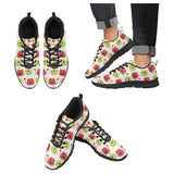 Alien Pattern Print Design 05 Men's Breathable Sneakers ( Model 055)