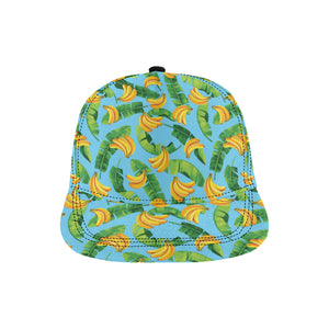 banana leaves banana design pattern All Over Print Snapback Cap