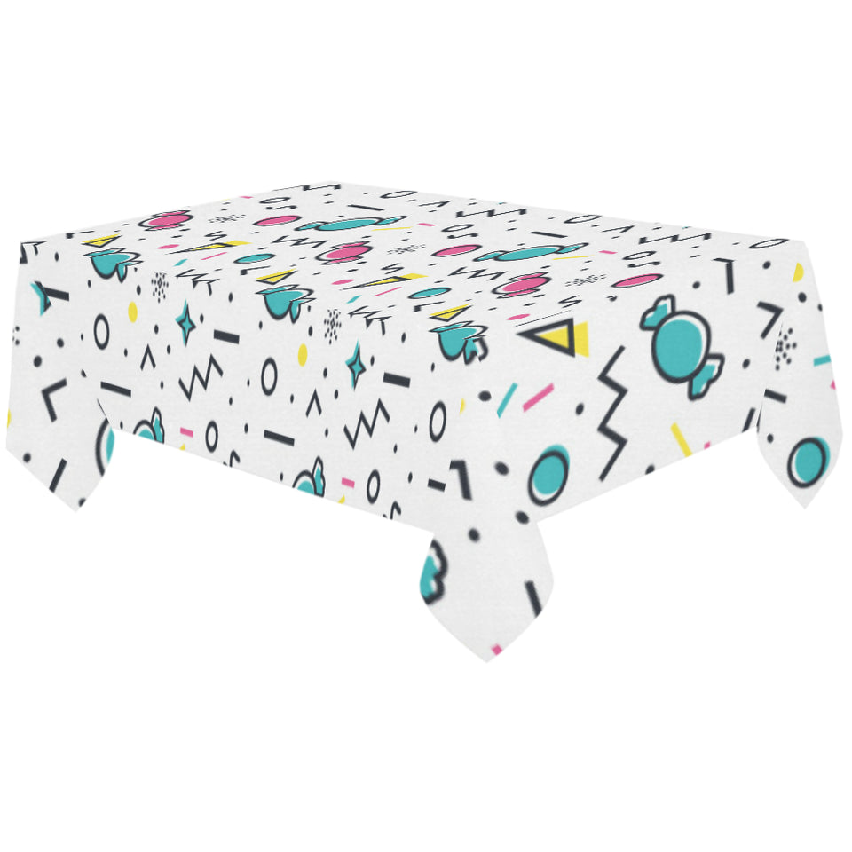 Candy design pattern Tablecloth