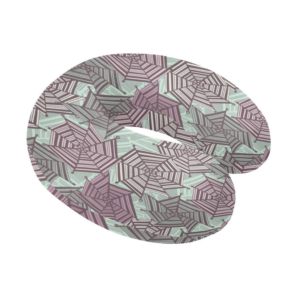 Spider web cobweb design color pattern U-Shaped Travel Neck Pillow