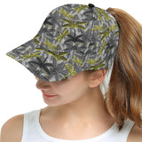 Hand drawn dragonfly pattern All Over Print Snapback Cap