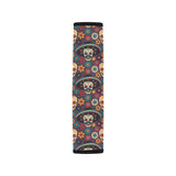 Sugar skulls flower maxican pattern Car Seat Belt Cover