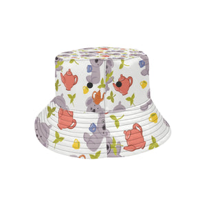 Cute koalas teapots tea Unisex Bucket Hat