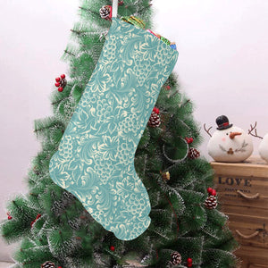 Classic Hand drawn Grape pattern Christmas Stocking