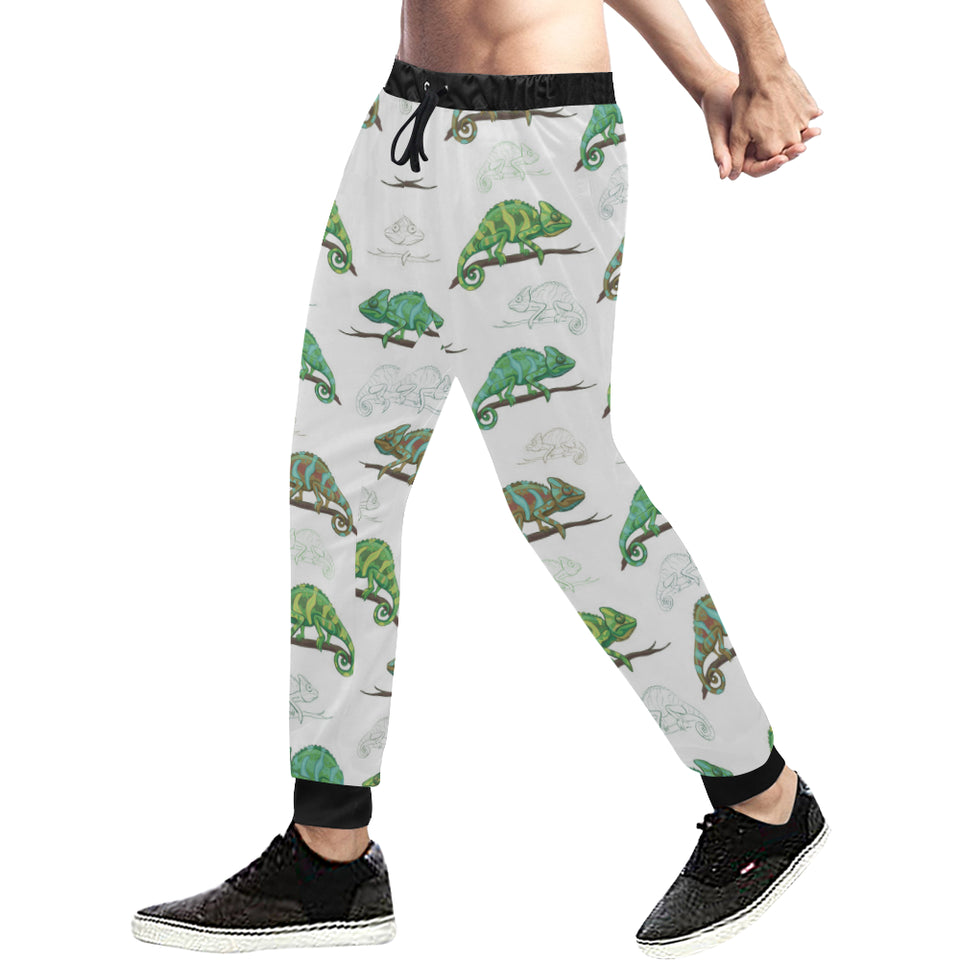 Chameleon lizard pattern Unisex Casual Sweatpants
