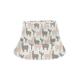 Llama Alpaca pattern Unisex Bucket Hat