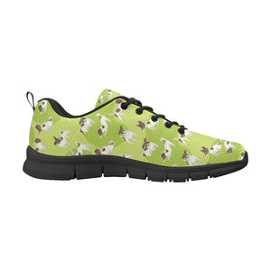 Jack Russel Pattern Print Design 01 Women's Sneaker Shoes
