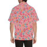 Colorful candy pattern Men's All Over Print Hawaiian Shirt