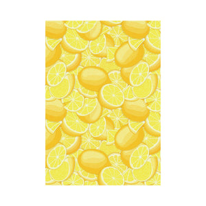 lemon pattern House Flag Garden Flag