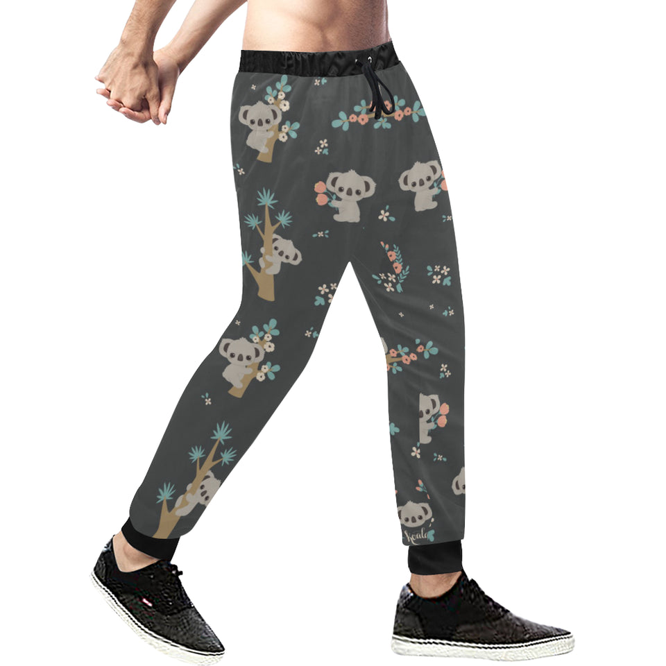 Cute koala pattern Unisex Casual Sweatpants