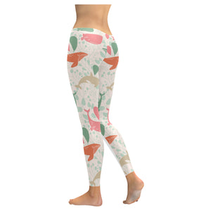 Cute whale pattern Women's Legging Fulfilled In US