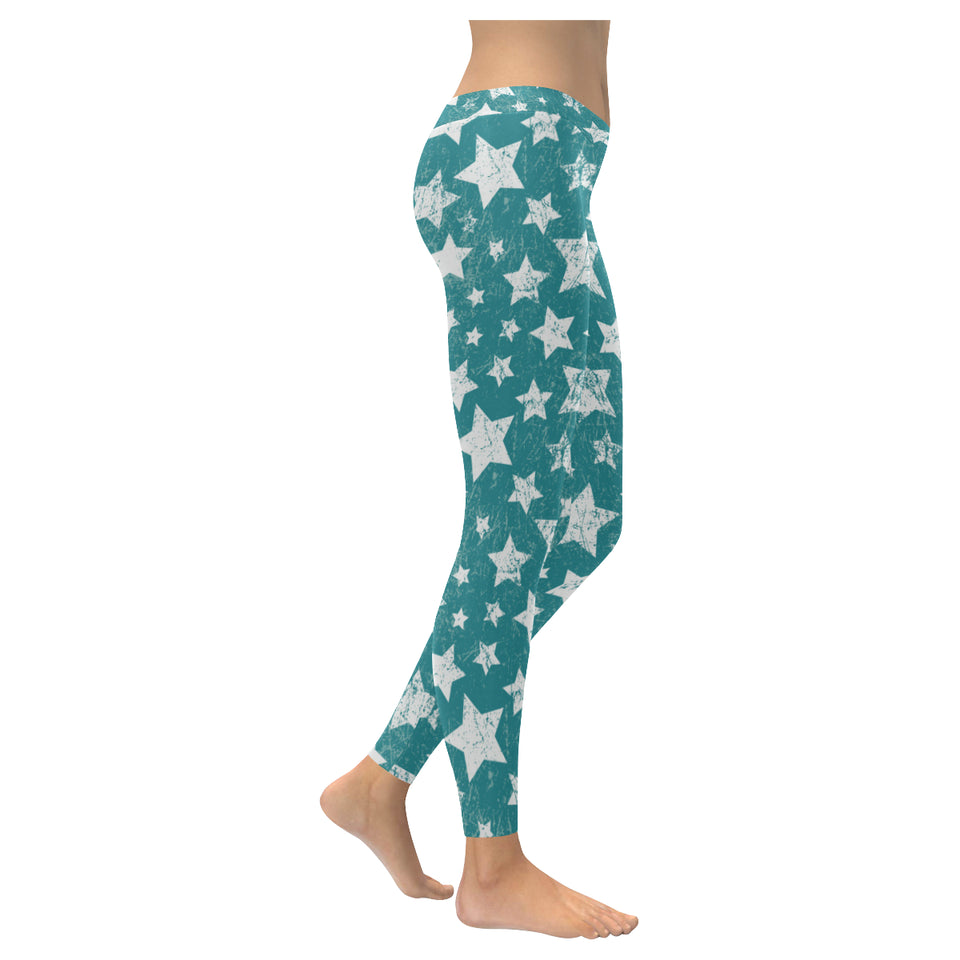 Vintage star pattern Women's Legging Fulfilled In US