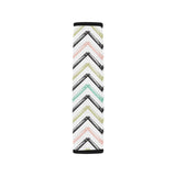 zigzag  chevron paint pattern Car Seat Belt Cover