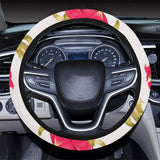 dragon fruits design pattern Car Steering Wheel Cover