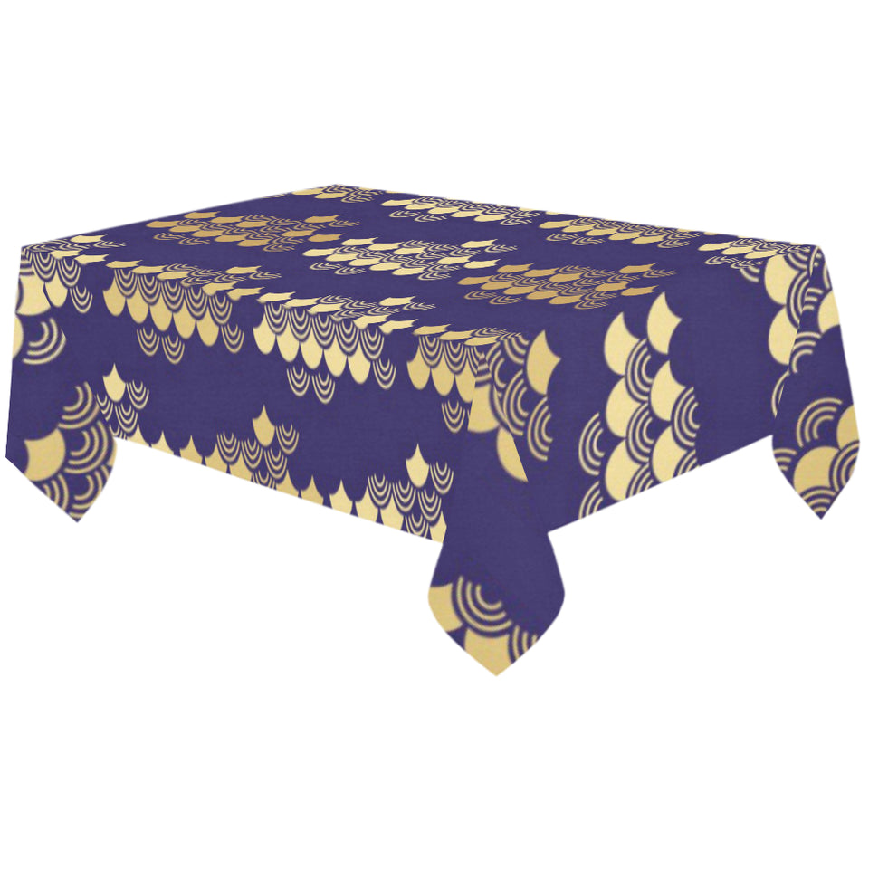 Beautiful japanese fan pattern Tablecloth