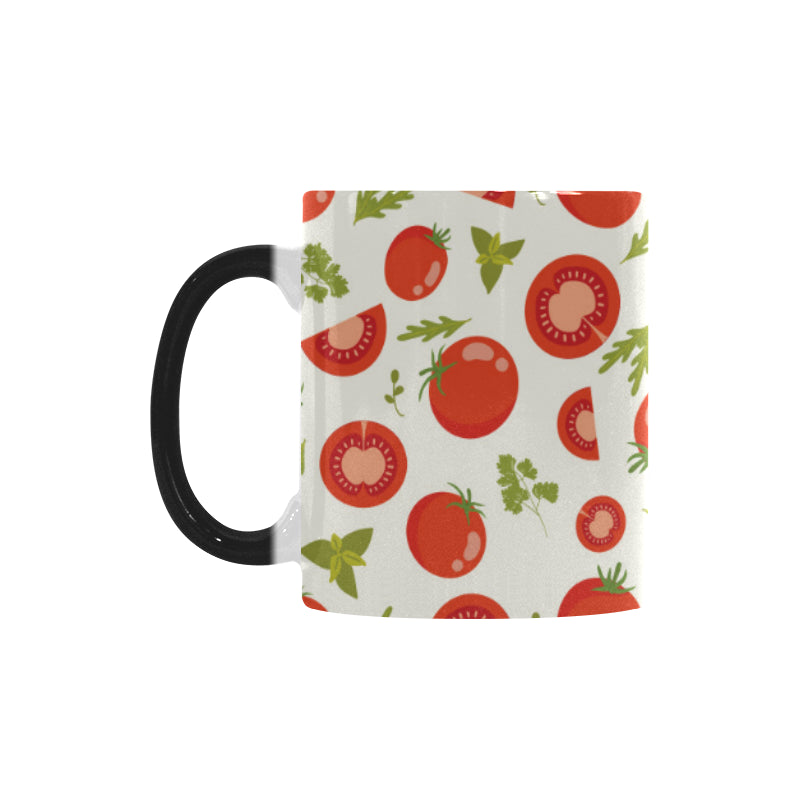 Tomato pattern Morphing Mug Heat Changing Mug