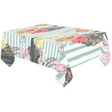 Colorful orchid flower pattern Tablecloth