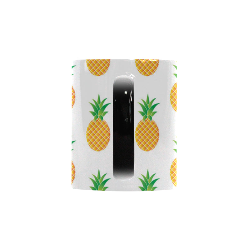Pineapples pattern Morphing Mug Heat Changing Mug