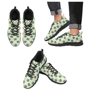 Snail Pattern Print Design 04 Men's Breathable Sneakers ( Model 055)