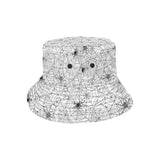 Spider web cobweb pattern Unisex Bucket Hat