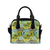 Hand drawn windmill pattern Shoulder Handbag